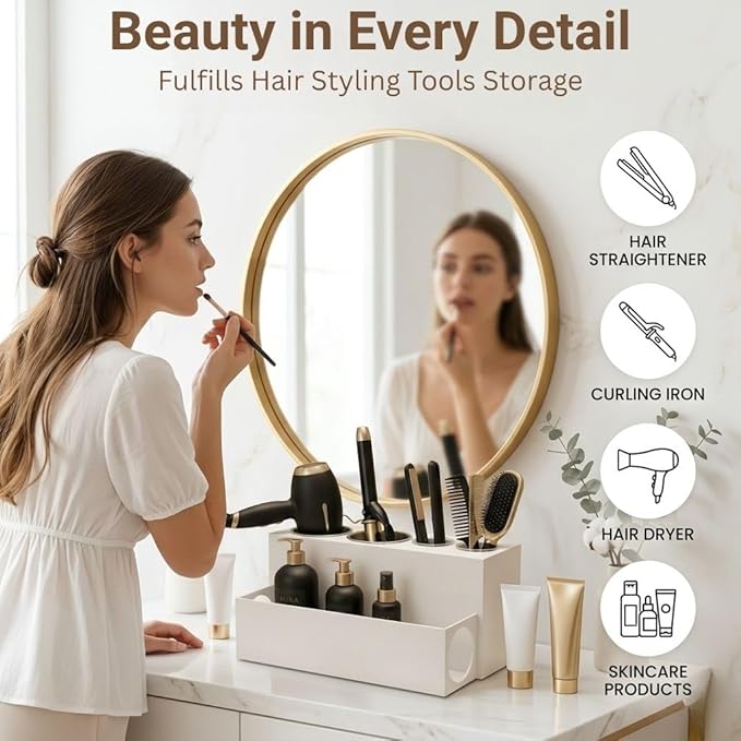 SOL ECO Bathroom Hair Tool Organizer - Image 6