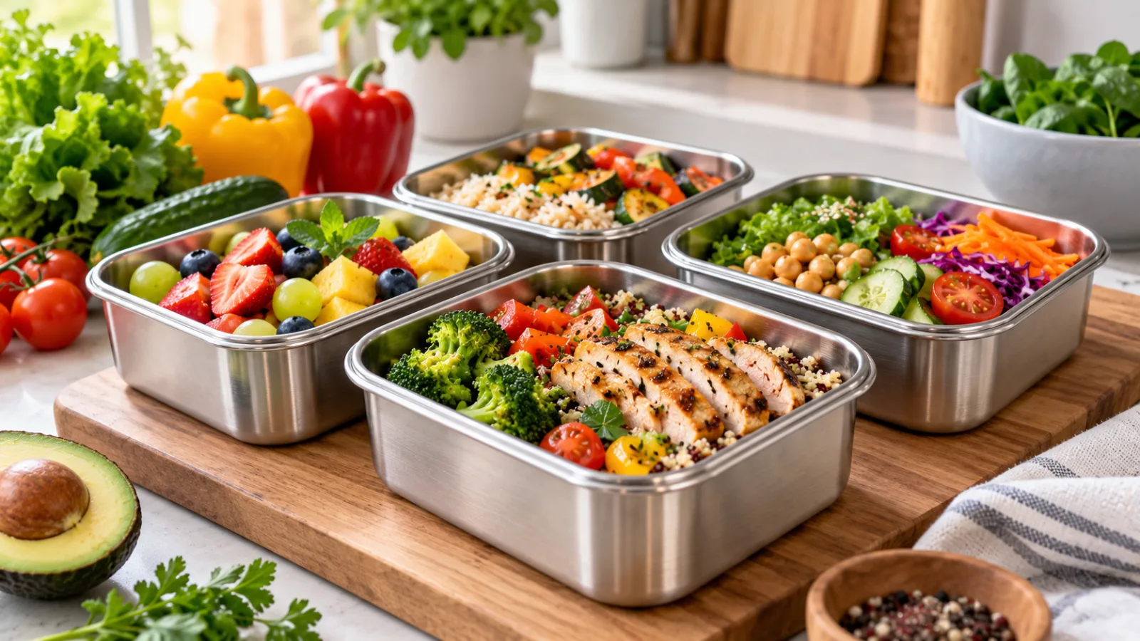 Are stainless steel food containers safe