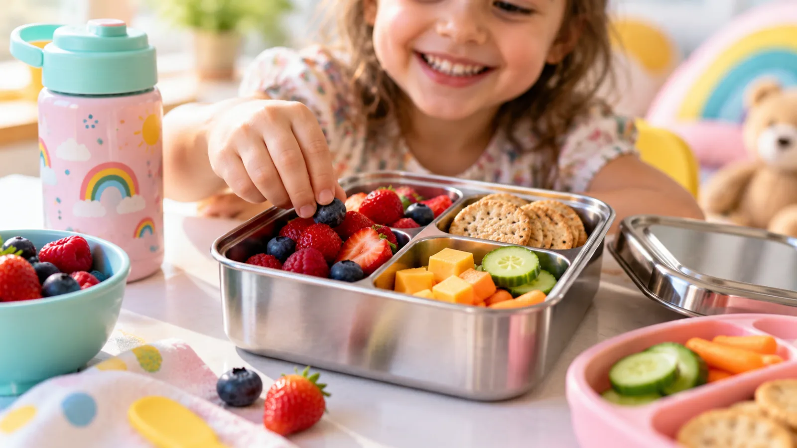 Best stainless steel snack containers for kids