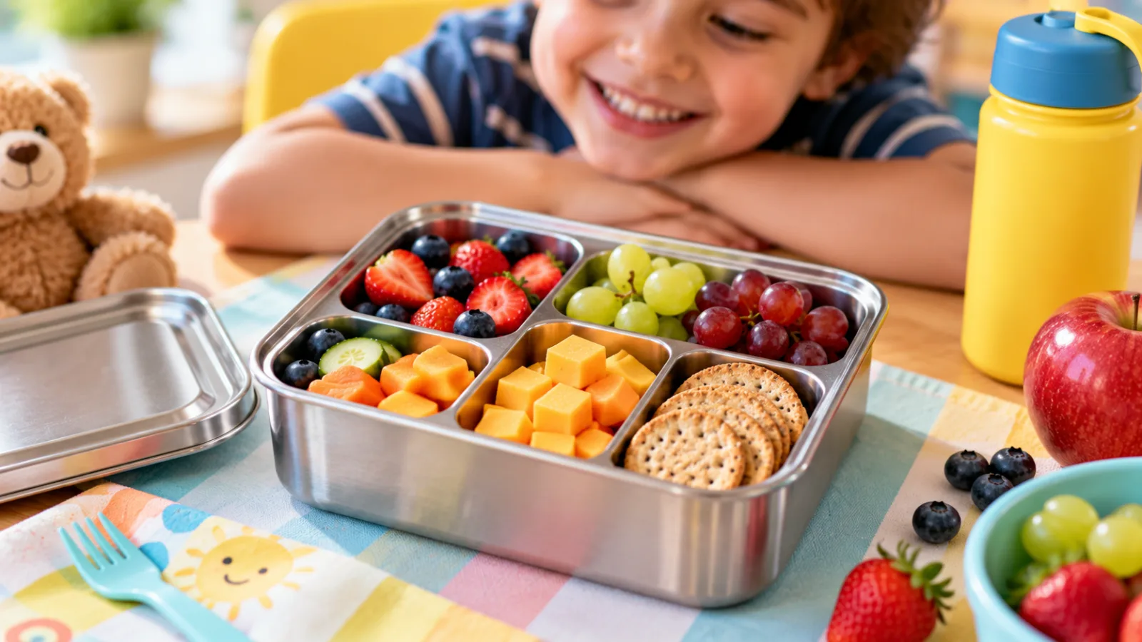 Best stainless steel snack containers for kids
