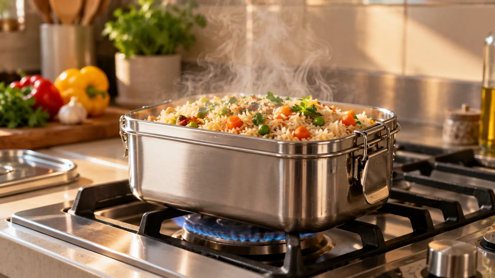 Stainless steel better than plastic